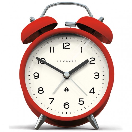 小物 R&D.M.Co- CHARLIE BELL Newgate Charlie Bell Echo Silent Sweep Analogue Alarm Clock